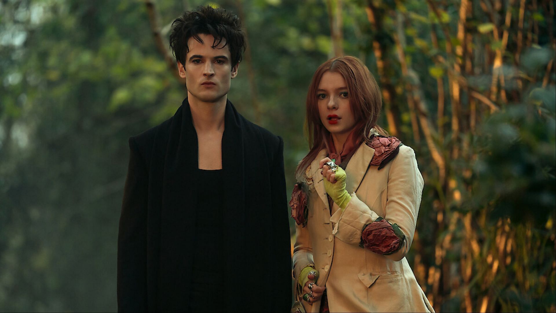 Dream and Delirium reunite in The Sandman season 2 as they begin their search for their missing brother, Destruction. (Image via Netflix)